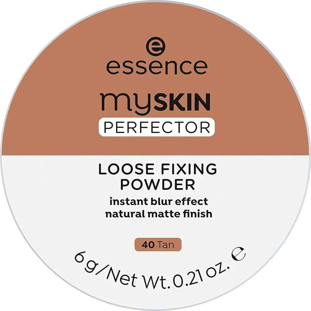 essence | My Skin Perfector Loose Fixing Powder | Instant Blur Effect - 40 TAN